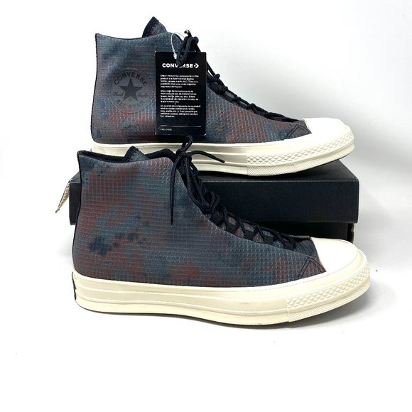 💖MEGA SALE💖Converse 170903C CHUCK 70 Women's 9.5 SEAM Black Terracotta Canvas - Picture 1 of 9